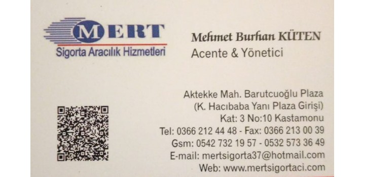 MERT SİGORTA ARACILIK HİZMETLERİ MERT SİGORTA ARACILIK HİZMETLERİ